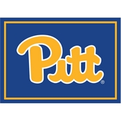 University of Pittsburgh 8x11 Spirit Rug (4000054454), 5041PIT1